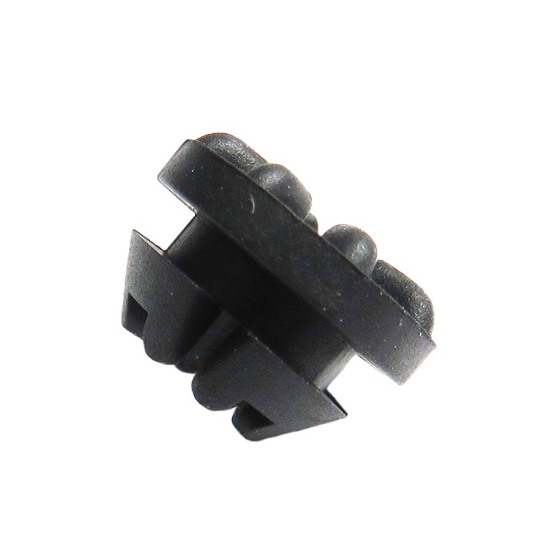 10 pcs : P-410-C6050 - SCREW GROMMET THERMOPLASTIC BLK