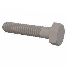 10 pcs : 0325020150 - UNSLOTTED HEX BOLT 1/4-20 THREAD