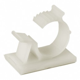 10 pcs : AKKL-4756A-RT - CBL CLIP C-TYPE NATURAL ADHESIVE