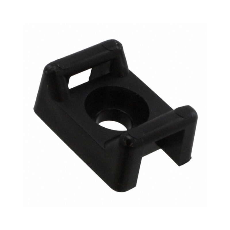 10 pcs : TM3S10-C0 - CABLE TIE HLDR DUAL SCRW 10 BLK