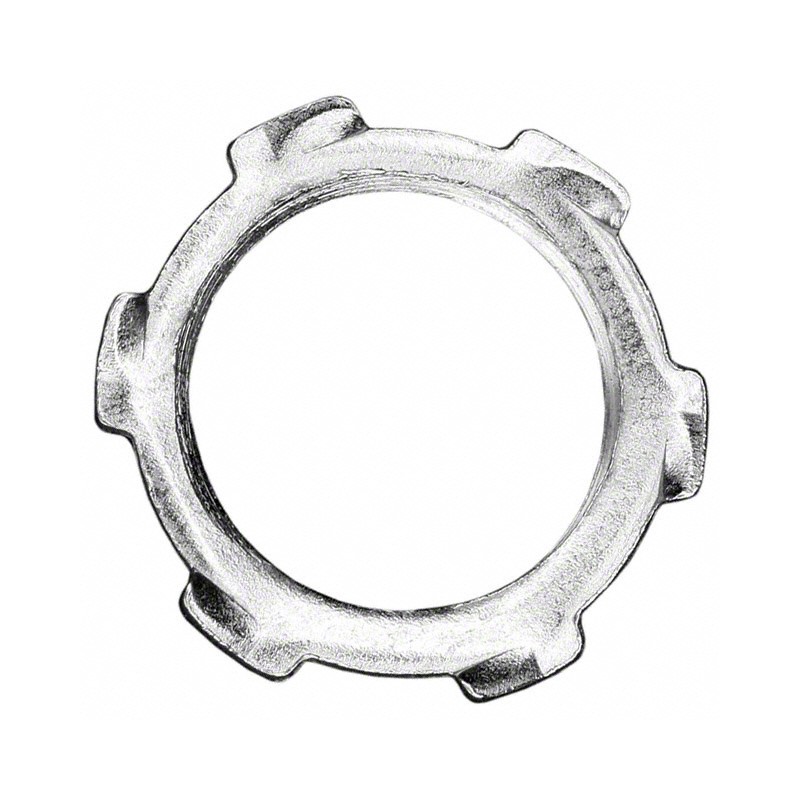 10 pcs : A0500.LN - LOCKNUT NPT 1/2' GALVANIZD STEEL