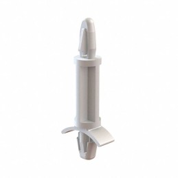 10 pcs : LCBS-22-19 - BRD SPT SNAP LOCK NYLON 1 3/8'