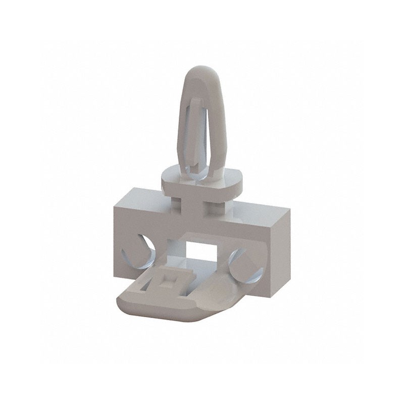 10 pcs : SMLCBS-6-01 - BRD SPT SNAP LOCK NYLON 3/8'