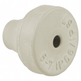 10 pcs : LTG-39897 - GROMMET RUBBER GRAY