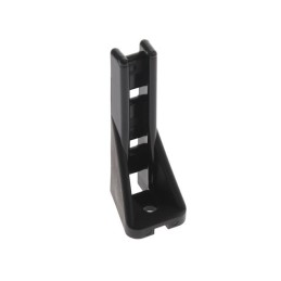 10 pcs : RAFCBI1-S6-M20 - CABLE TIE HLDR MULT SCREW 6 BLK