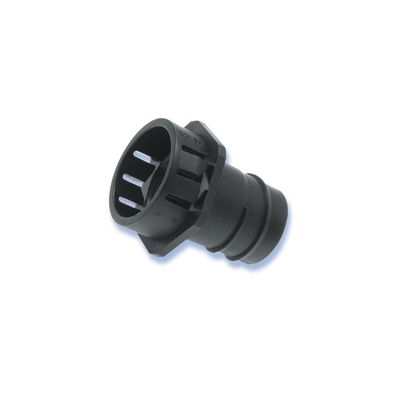 10 pcs : 8490 - HFC 1/2-S-TWIST BLACK