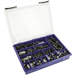 1 Kit - JCS Hi-Torque 104 Piece Stainless Steel P-Clip Kit