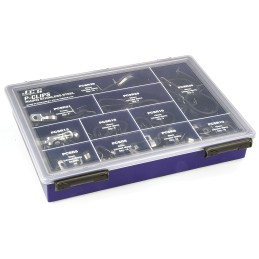 1 Kit - JCS Hi-Torque 104 Piece Stainless Steel P-Clip Kit
