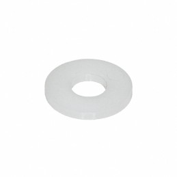 10 pcs : 17M10DIN34815 - FLAT WASHER, NYLON, NATURAL, 10.