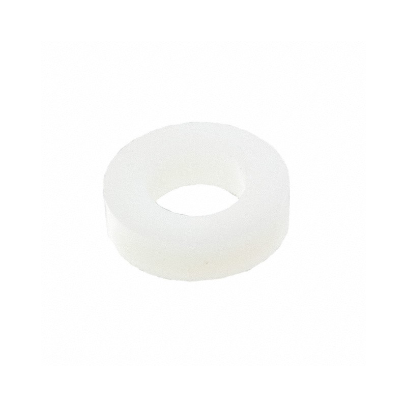 10 pcs : 17W07525 - FLAT WASHER, NYLON, NATURAL, .40