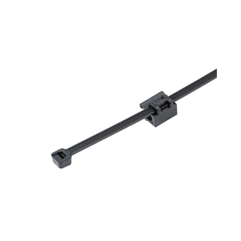 10 pcs : CMSB12-2S-C300 - CBL TIE LOCKING BLK 50LB 7.40'
