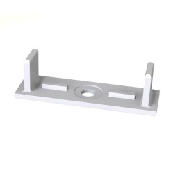 10 pcs : FCRC-26B-6 - CBL CLIP FLAT NATURAL FASTENER