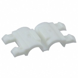 10 pcs : OFTGSP-2-05-19 - CBL CLIP WIRE SADDLE NAT PUSH IN