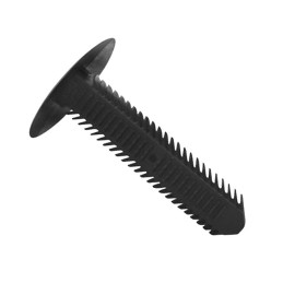 10 pcs : 167203069902 - BLACK NYLON 6/6 FIR TREE RIVETS,