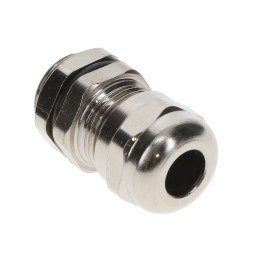 10 pcs : CG-M-PG7 - CABLE GLAND 3-6.5MM PG7 BRASS