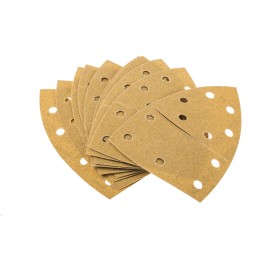 1 Bag of 10 - Bosch Sanding Sheet, 102mm 62mm, P120 Grit, Fine Grade