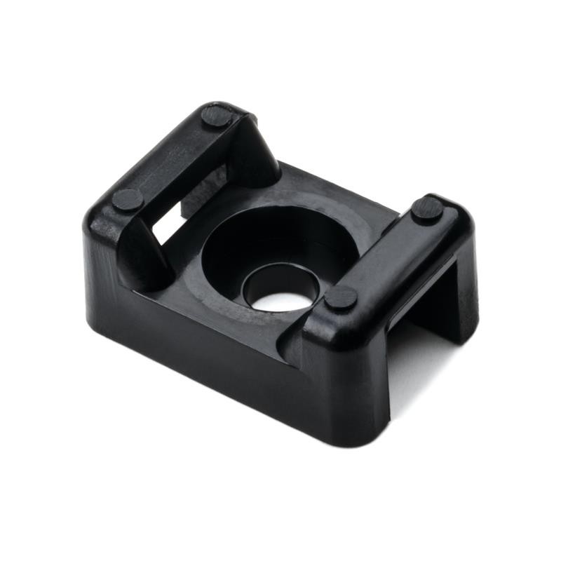 10 pcs : CTM20C2 - CABLE TIE HLDR DUAL SCREW 8 BLK