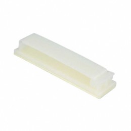 10 pcs : FCW-40-01 - CBL CLIP FLAT NATURAL ADHESIVE