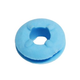 10 pcs : G-427-C8002 - SCREW GROMMET THERMOPLASTIC BLUE