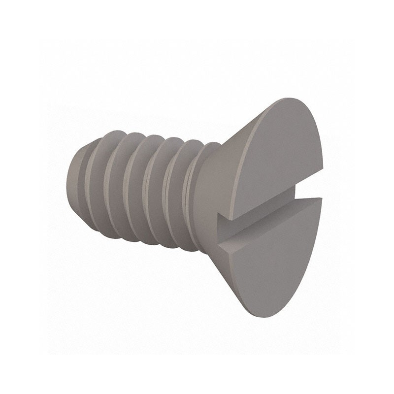 10 pcs : 022520A050 - 82 SLOTTED CSK SCREW 1/4-20 THRE