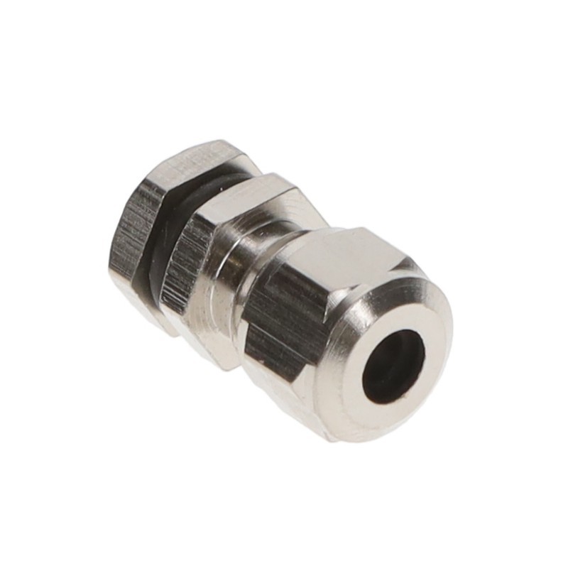 10 pcs : CG-M-M6-1 - CABLE GLAND 2-4MM M6 BRASS