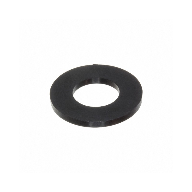 10 pcs : 17W05622B - FLAT WASHER, NYLON, BLACK, .260