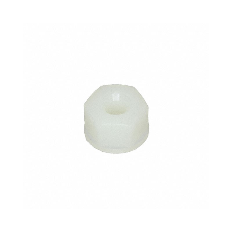 10 pcs : 0700632SLN - LOCK AND FLANGE NUT, NATURAL, NY