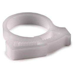 10 pcs : SNP18A10M4 - CBL CLIP HOSE WHITE