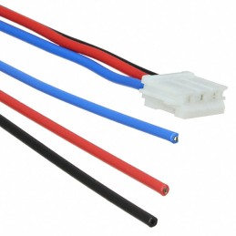 10 pcs : CABLE-EH03 - CABLE JST EHR-03 AWG 24, LENGTH