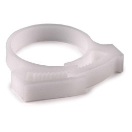 10 pcs : SNP2210M4 - CBL CLIP HOSE WHITE