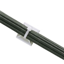 20 pcs : ABMM-D - CABLE TIE HLDR QUAD WHT 2QTY2