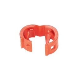 10 pcs : PCBANDRD-Q - PATCH CORD COLOR BAND, RED