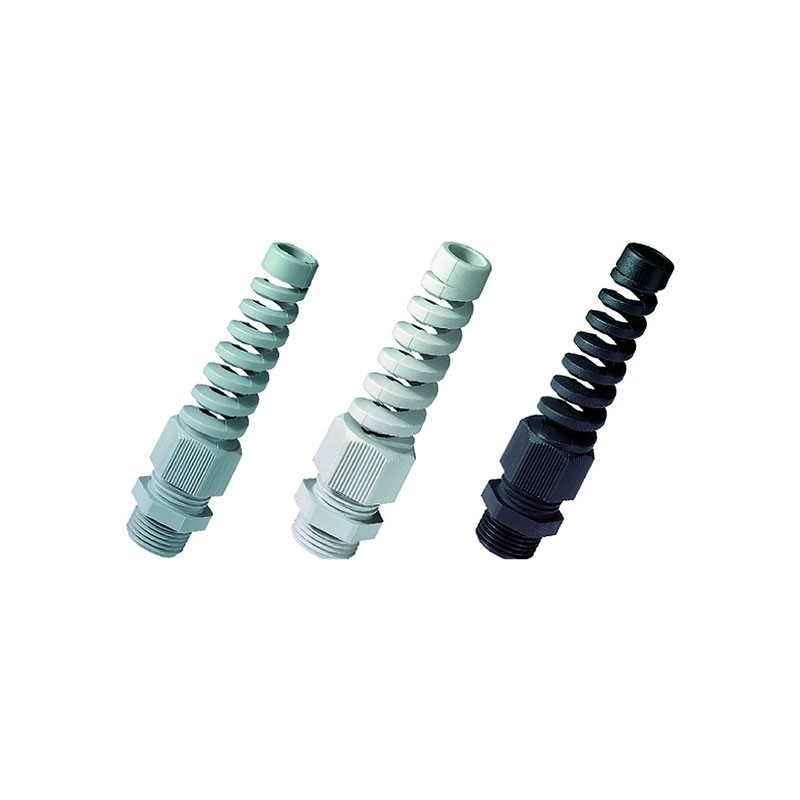 10 pcs : 50009PABS7035 - CABLE GLAND 4-8MM PG9 POLYAMIDE