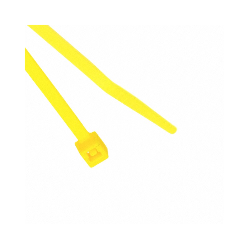 500 pcs : DT-04-18-YE-C - CBL TIE LOCKING YLW 18LBS 4.12'