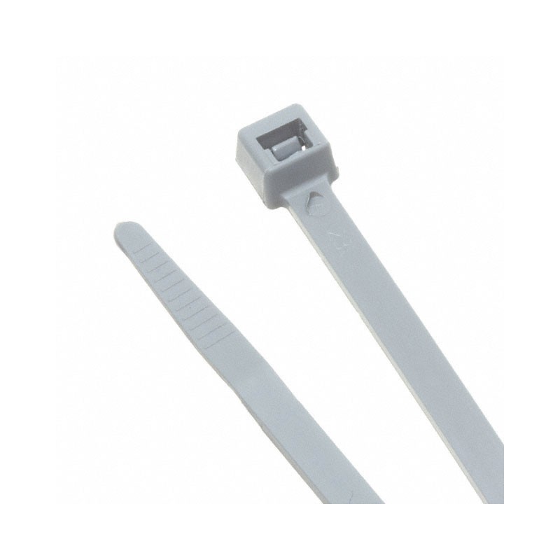 500 pcs : DT-04-18-GY-C - CBL TIE LOCKING GRAY 18LBS 4.12'