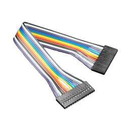 10 pcs : 4943 - 2.54MM 0.1 PITCH 14-PIN JUMPER C