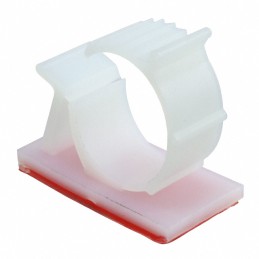 10 pcs : AKKL-5775-DHB - CBL CLIP C-TYPE NATURAL ADHESIVE