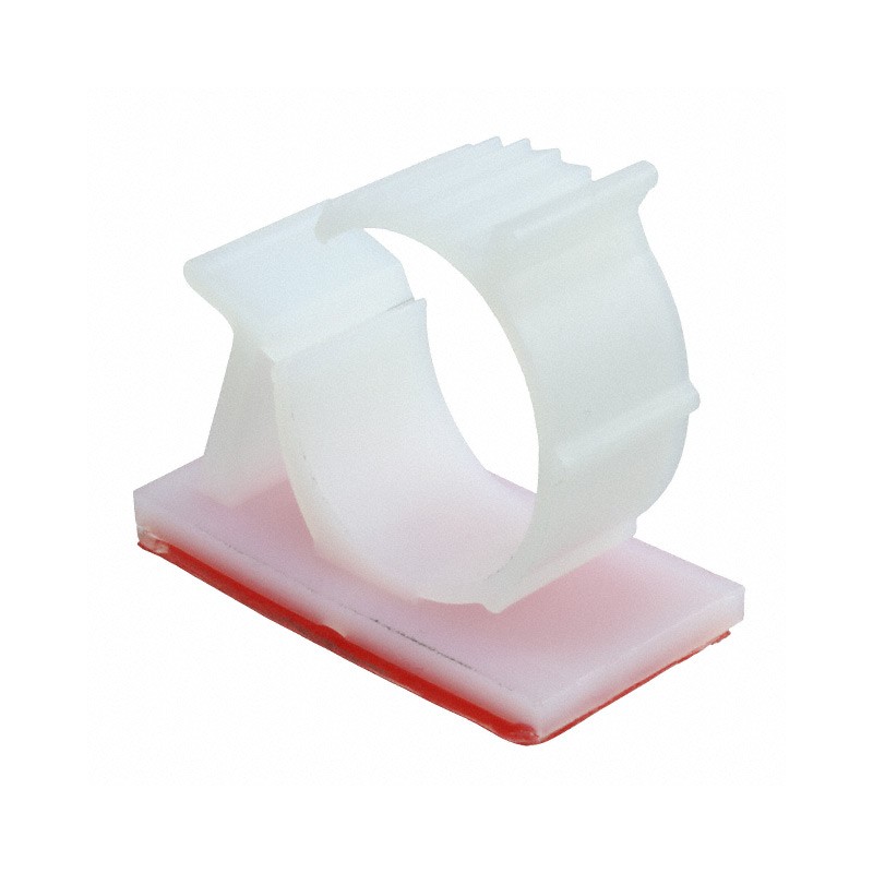10 pcs : AKKL-5775-DHB - CBL CLIP C-TYPE NATURAL ADHESIVE