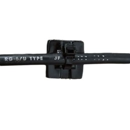 10 pcs : EMS-A-C0 - CABLE TIE HLDR SNGLE EPOXY BLACK