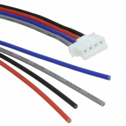 10 pcs : CABLE-EH04 - CABLE JST EHR-04 AWG 24, LENGTH