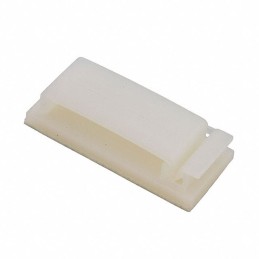 10 pcs : FCW-30-01 - CBL CLIP FLAT NATURAL ADHESIVE