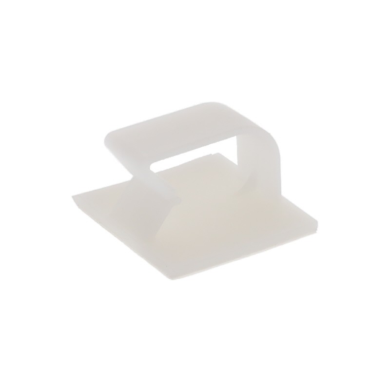 10 pcs : BEC62-A-T - CBL CLIP WIRE SADDLE NAT ADH