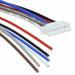 10 pcs : CABLE-PH06 - CABLE JST PHR-06 AWG 24, LENGTH