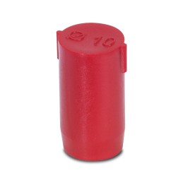 10 pcs : 1400284 - SEALING PLUG 10X16 RED