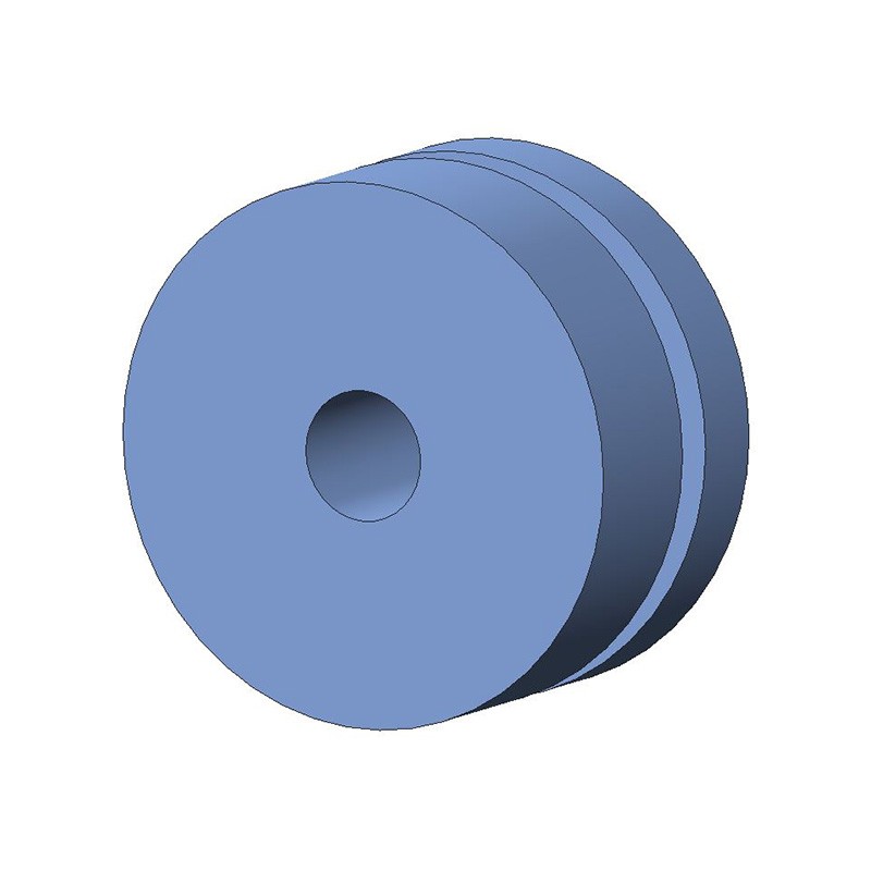 10 pcs : G-511-C8012 - SCREW GROMMET THERMOPLASTIC BLK