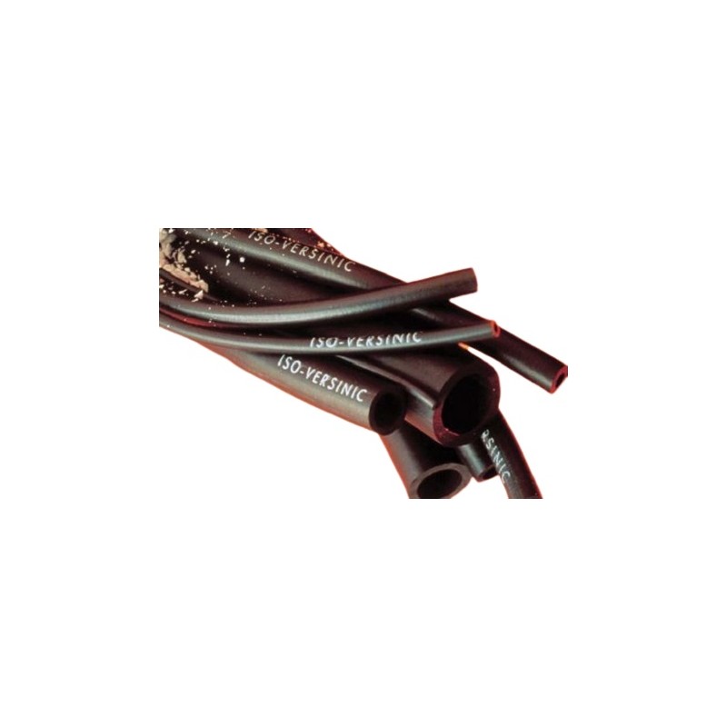 1 pcs - Saint Gobain Versilon™ Iso-Versinic Flexible Tubing, FKM, 8mm ID, 11mm OD, Black