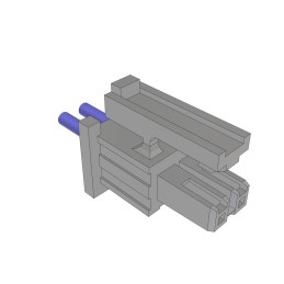 10 pcs : MMSS-02-22-L-24.00-S-K - MINI-MATE CABLE ASSEMBLY, 0.100'