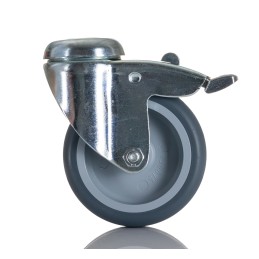 1 pcs - Tente Swivel Castor Wheel, 75kg Capacity, 75mm Wheel