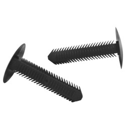 10 pcs : XT1880500A - BARBED FASTENER 0.598' NYLON BLK