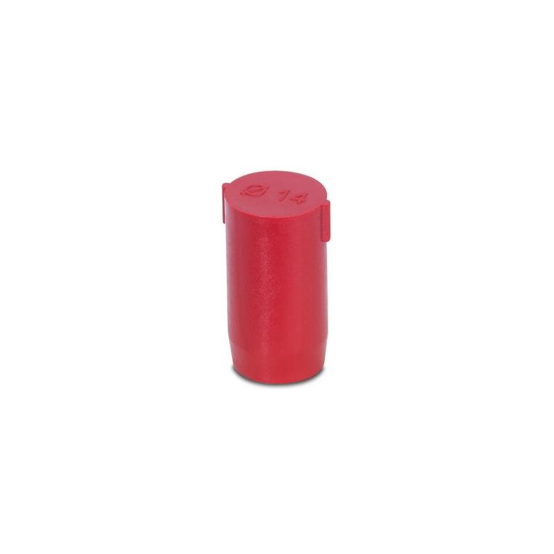 10 pcs : 1400270 - SEALING PLUG 14X22 RED